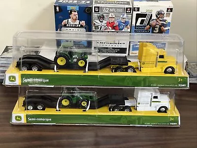 John Deere ERTL Hauler Semi And Vintage Tractor Toy Truck 1:64 (MB10) Bonus • $40