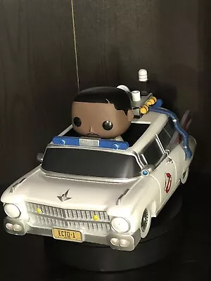 Ghostbusters Ecto-1 Car With Winston Funko Pop • £33.26