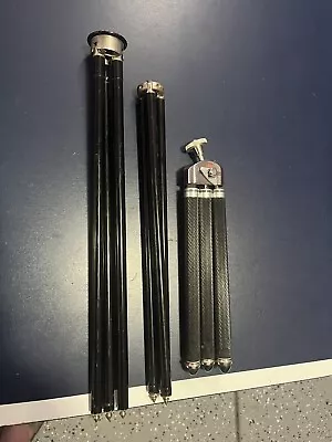 Vintage Camera Tripod Lot. Kodak Biloret • $0.99