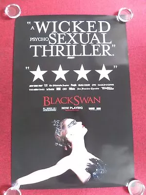 Black Swan Us One Sheet Rolled Poster Natalie Portman Mila Kunis 2010 • £22.92
