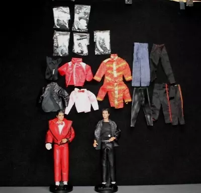 Michael Jackson Fully Pose-able Figure MULTIPLE Outfit LOT OF 1984 LJN Toys USED • $50