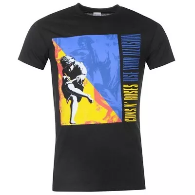 GUNS N' ROSES Use Your Illusion T-Shirt   Black Small • £13.29