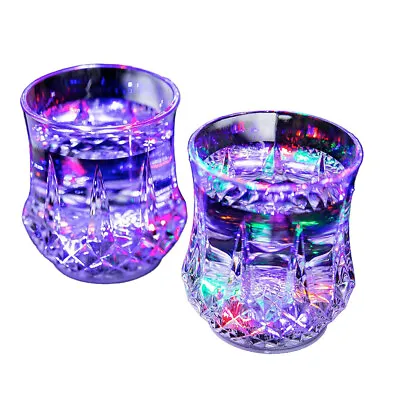 Easylife Colour Changing Light Up Drinking Glasses (Set Of 2). Light Up Wine • £7.99