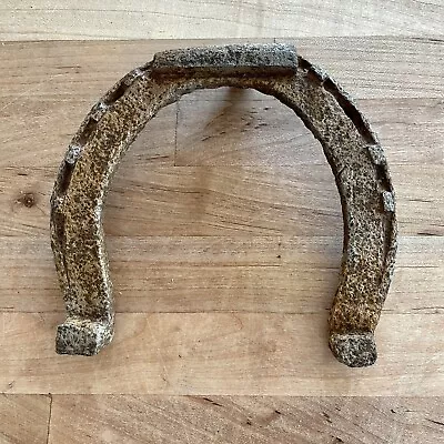 $5 • Buy Old Vintage Rusty Horseshoe Barn Farm Decor Good Luck Horse Shoe