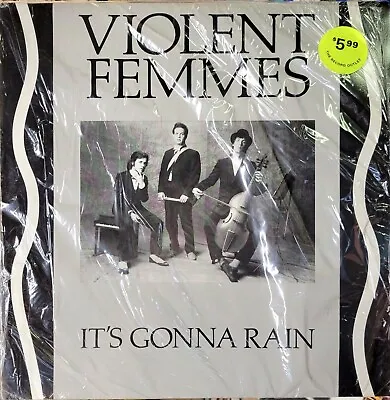 Violent Femmes- It's Gonna Rain- 12  45 Slash LASHX 3- In Shrink- Near Mint • $12.42