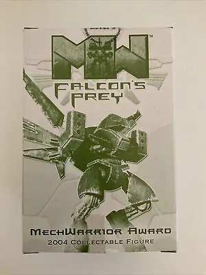 MechWarrior Falcon’s Prey MechWarrior Award 2004 Level 5 (Sealed Never Opened) • $15