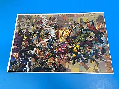 Marvel Comics Marvel Universe Of Super-heroes & Villains Poster Pin Up New. • $21.99