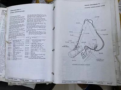 McConnel Power Arm Models Operators Instruction & Spare Parts Service Bulletin • £18.99