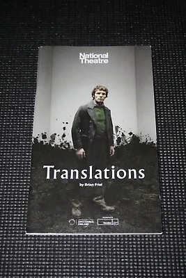 Translations - 2018 National Theatre Programme - Ciaran Hinds Colin Morgan • £2.80