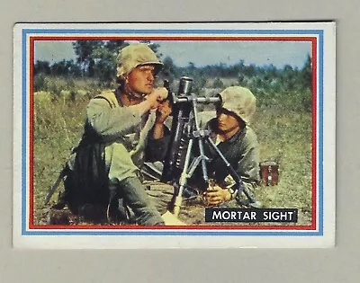 1953 Topps Fighting Marines Card #18 Mortar Sight  Ex • $0.99