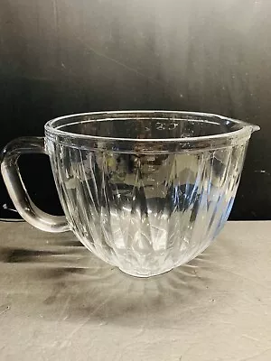 Glass Mixer Bowl For Kitchenaid 4.5-5QT Tilt-Head Stand Mixer NO/BOX • $39.95