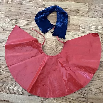 Porch Goose Clothes Lawn Goose Red Outfit With Blue Scarf • $14