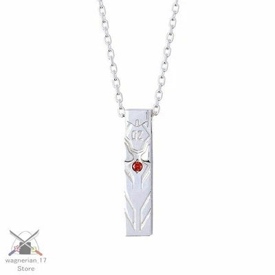 $189.99 • Buy EVANGELION Plug Suit Unit 02 Asuka Ver. Silver Necklace THE KISS