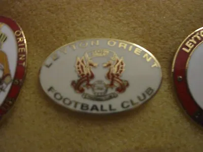 £6.25 • Buy Rare Old Leyton Orient Football Club (111) Enamel Brooch Pin Badge