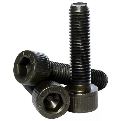 M1.6 M2 M2.5 M3 M4 M5 M6 M8 M10 High Tensile Black Allen Bolt Socket Cap Screws • £1.12