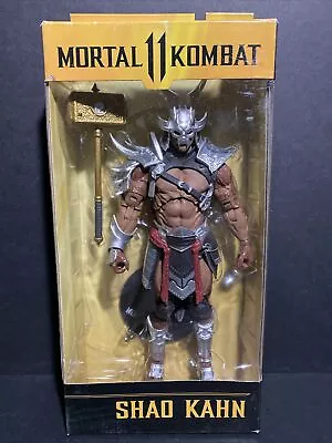 McFarlane Mortal Kombat Series 7 Shao Kahn (Platinum Kahn) 7  Figure In Stock • $18.75