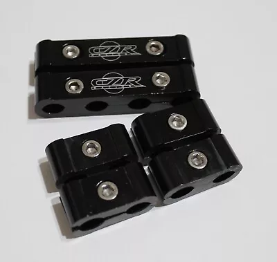 $21.50 • Buy 6PC SPARK PLUG WIRE BILLET SEPARATOR V8 V6 ENGINE Black 