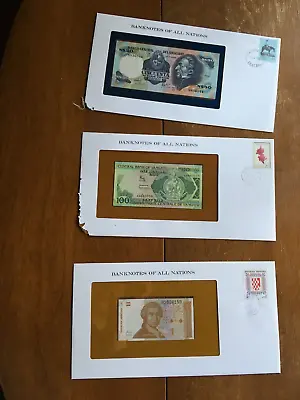 Uruguay UNC Banknote $50 Nuevos Pesos Vanuatu Banknote 100 Vatu UNC • $15.50