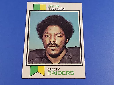 1973 Topps Football #288 Jack Tatum Rookie Rc High Grade Nr Mint Sharp Clean • $3.99