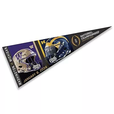 Michigan Team University Wolverines Championship Dueling CFP Game Full Size • $14.95