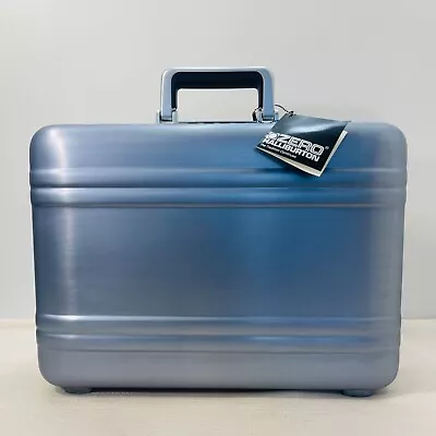 New Zero Halliburton 5A-SB Aluminum Brief/Attache Case Was On Display • $500