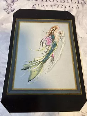 Mirabilia Mermaids Of The Pearls MD 26 Cross Stitch Chart Kit Canvas Etc • £25