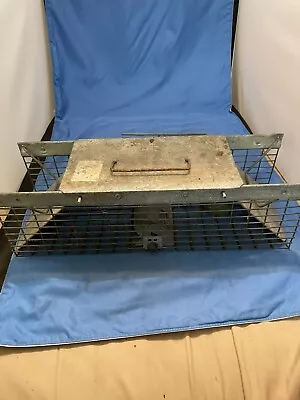 $17.99 • Buy Havahart Small Live Animal Trap Control Steel Cage  Raccoon Skunk Cat!