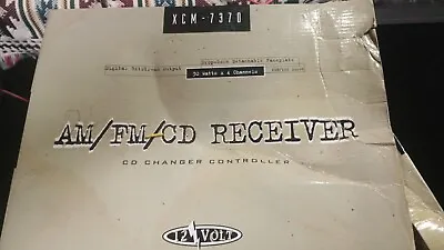 VTG Rare Old School Sherwood XCM 7370 Car Stereo CD Deck Digital Audio Out DTS  • $139.95
