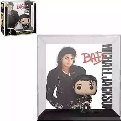 Michael Jackson (Bad) Funko Pop! Rocks Album Cover Figure #56 With Case • $25.99