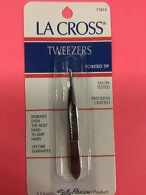 La Cross By Sally Hansen Point Tip Tweezers # 71814 NEW AND SEALED. • $15.26