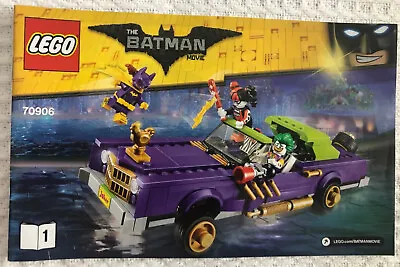 Lego 70906 The Joker Notorious Low Rider Batman Movie Harley Quinn Batgirl • $89