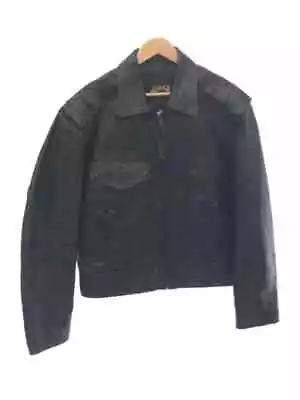 BUCO Men's Leather Jacket Blouson Black Size:L/1668 • $1523.88