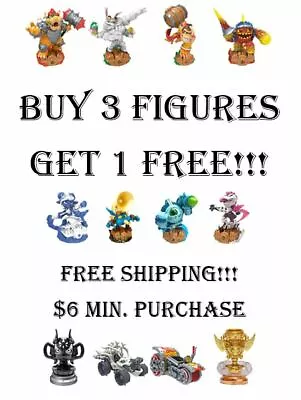 Skylanders SuperChargers Figures Buy 3 Get 1 Free - $6 Minimum Purchase • $8.95