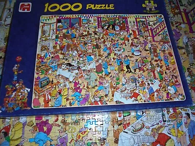 1000 Piece Jan Van Haasteren Jigsaw • £1.45