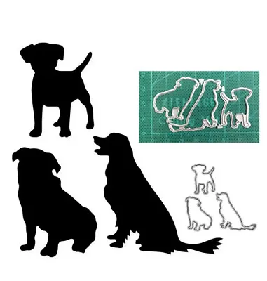 Metal Cutting Dies Mold Cat Dog Scrapbooking Craft Blade Punch Animal Stencils • $3.36