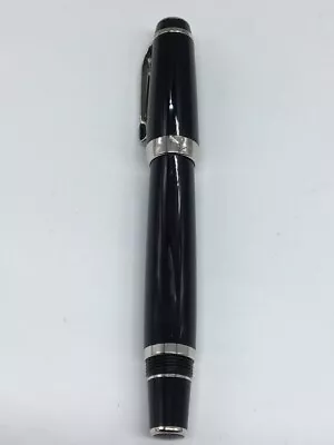 MONTBLANC BOHEME Noir Platinum-Line Screw-Cap System Rollerball Pen  (AP1122362) • $399.95