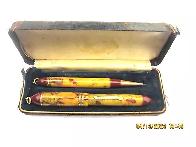 Vintage  Morrison Fountain Pen And Pencil Set • $60