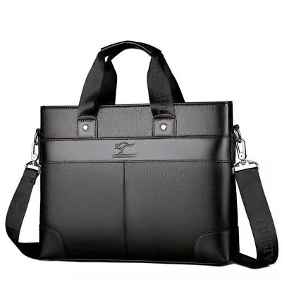 New Business Mens Briefcase Leather Totes Messenger Bag Laptop Handbag • $27.99