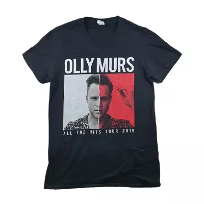 Olly Murs Tour T Shirt Adult Small S Black Graphic 2019 Outdoors Cotton Mens • £7.79