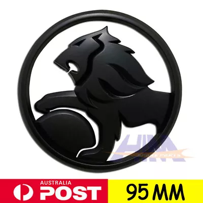 Holden Lion Badge VE VF Ute Tailgate Badge SS SSV SV6 Commodore Matte Black • $17