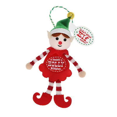 £4.99 • Buy Personalised Names Shelf & Tree Elf Christmas Tree Decoration 