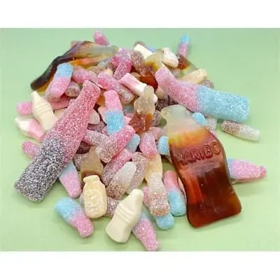 Molly's 'Grab A Bottle' Sweets Mix 1kg Pick N Mix Bubblegum Cola Cherry Milk • £12.41