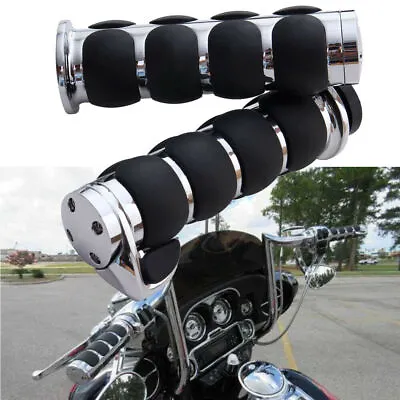 Motorcycle Handlbar Hand Grips For Yamaha Raider Bullet Cowl Virago 250 550 700 • $32.80