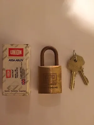 Union Brass Padlock • £12