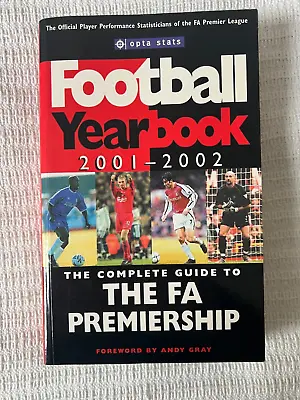 Football Yearbook 2001-2002 Official Opta Stats FA Premiership 688 Pages • £2.50