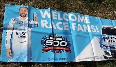 2024 Ross Chastain Daytona 500 Nascar Cup Banner 10' X 3' Busch Light + Bonus • $35