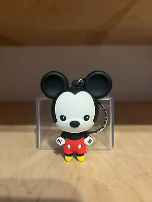 Disney Mickey Mouse 3D Rubber Figural Keyring Keychain Series 1 • $10