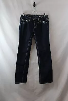 Miss Me Women's Dark Wash Straight Jeans Sz 28 • $9.99