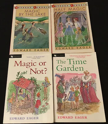 4 PBs By Edward Eager: Half Magic Magic By The Lake Magic Or Not? Time Garden • $17.79