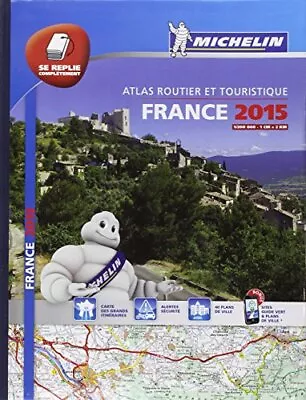 France 2015 Michelin Tourist & Motoring Atlas - Multiflex (Michel... By Michelin • £3.99